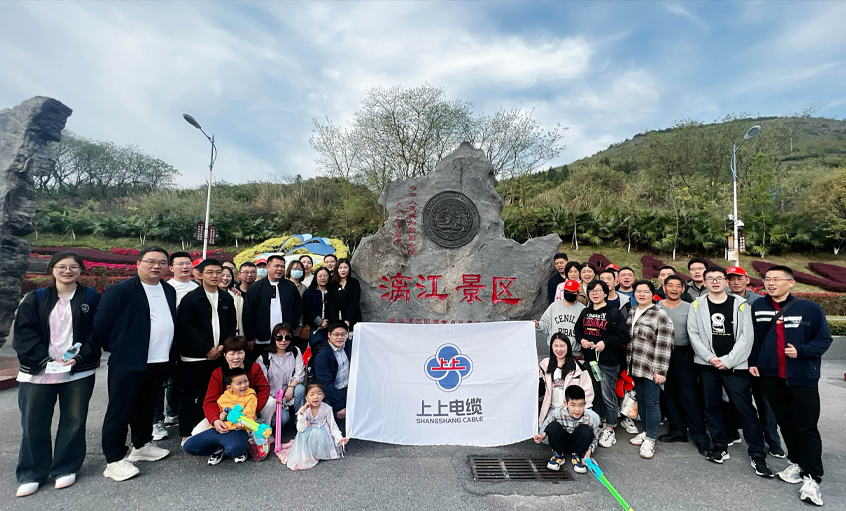 太阳成集团tyc122cc组织2023年度先进员工及家属赴桂林旅游